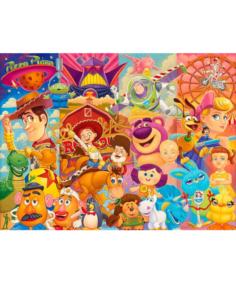 ディズニー公式ファインアート トイ・ストーリー 