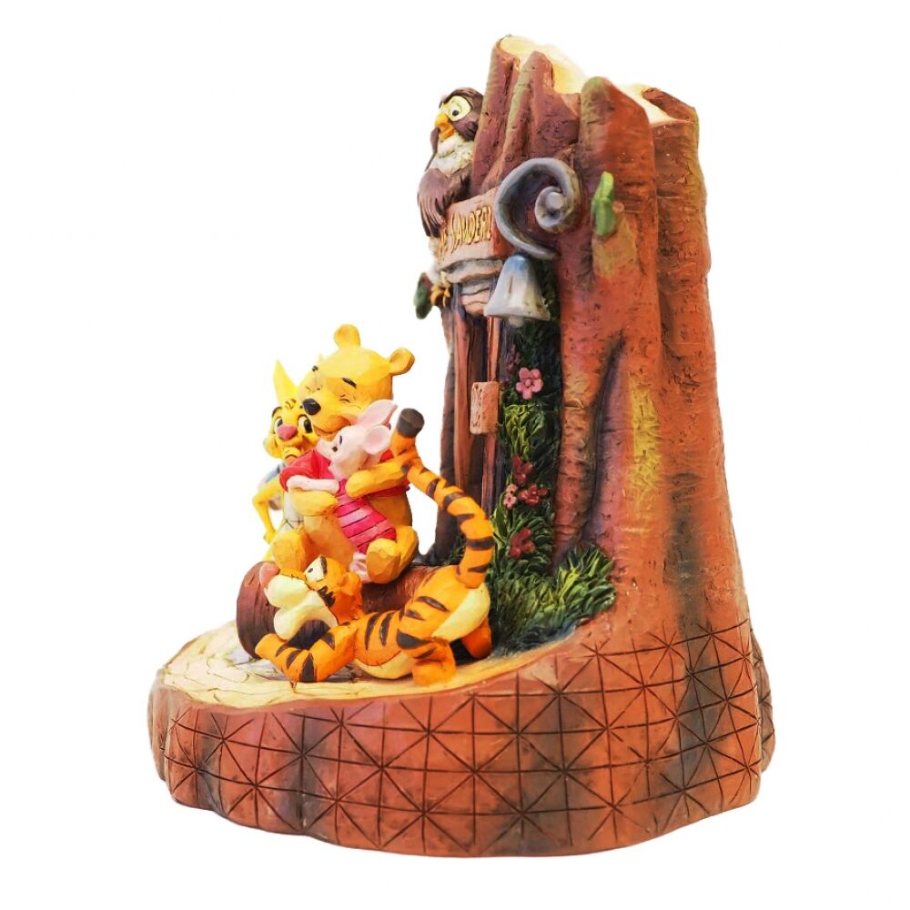 ディズニー くまのプーさん フィギュリン(彫像) 【ヨーロッパから正規