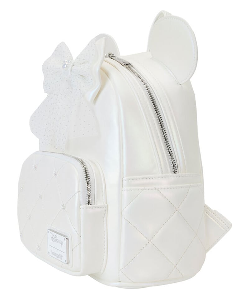 Disney × Loungefly ミニーマウスのミニリュック イリデセント