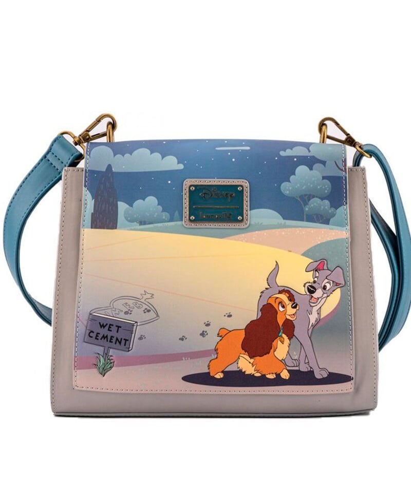 Disney × Loungefly わんわん物語 ハンドバッグ 【ヨーロッパ Disney × Loungefly わんわん物語 ハンドバッグ 【ヨーロッパ