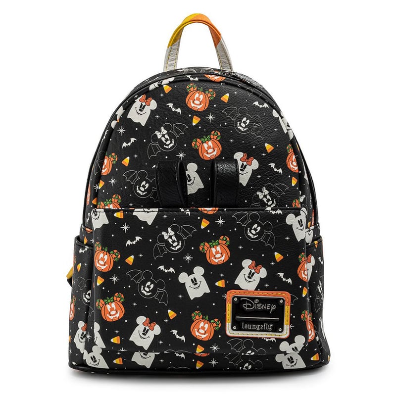 Disney × Loungefly ミッキー&ミニー ハロウィン仕様 ミニリュックと
