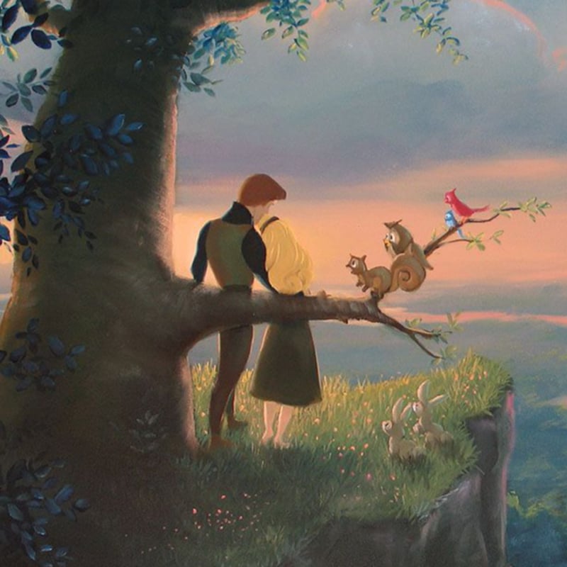 Disney Fineart ／ ディズニーファインアート ディズニー公式ファインアート ミッキー&ミニー 