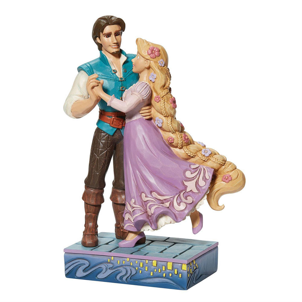 ディズニー 塔の上のラプンツェル&フリン フィギュリン(彫像