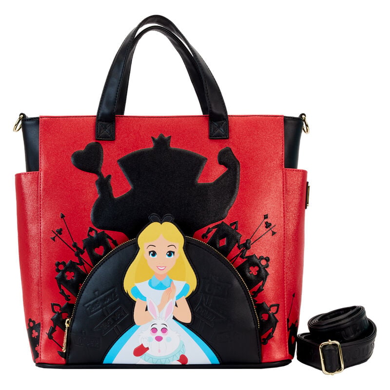 Disney × Loungefly ふしぎの国のアリス コンバーティブルバッグ
