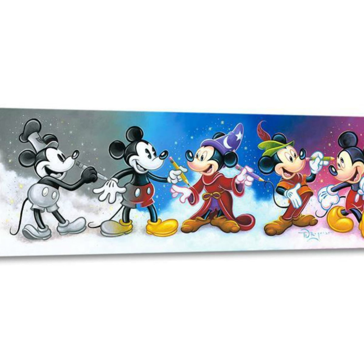 ディズニー 公式ファインアート 