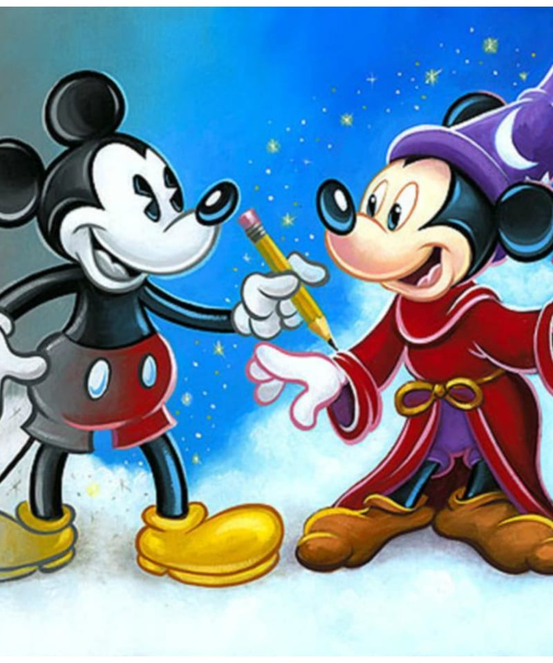 ディズニー　ファインアート ディズニー 公式ファインアート 