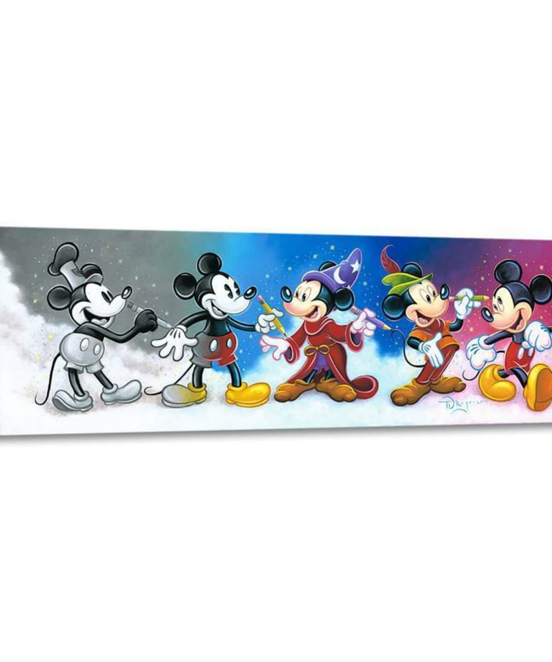 ディズニー 公式ファインアート 