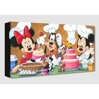ディズニー　公式ファインアート　"Happy Kitchen"  額装なし　限定版   【ヨーロッパから正規品・新品をお届け】