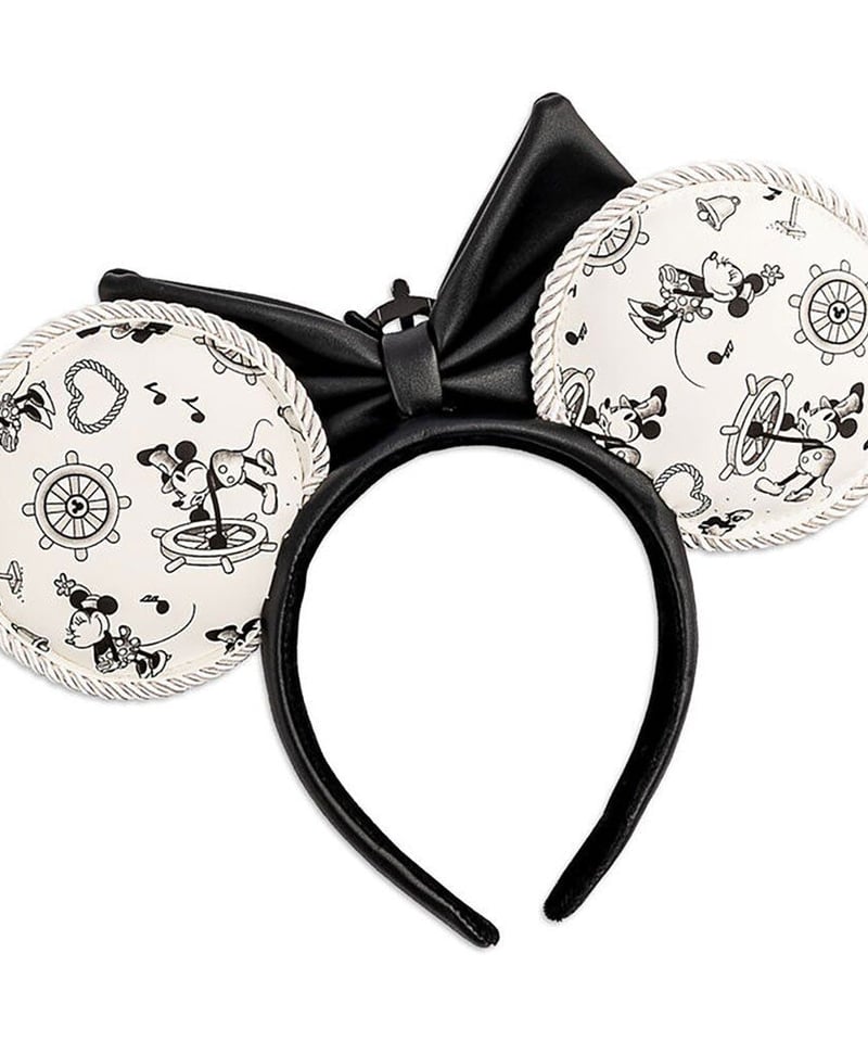 Disney × Loungefly ミニーマウス カチューシャ 「蒸気船