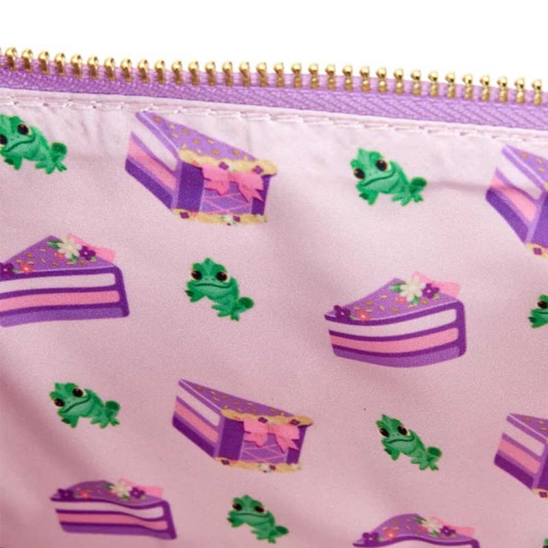 Loungefly 塔の上のラプンツェル ショルダーバッグ Loungefly 塔の上のラプンツェル ケーキ型クロスボディバッグ