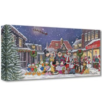 ディズニー　公式ファインアート　"A Snowy Christmas Carol"  限定版   【ヨーロッパから正規品・新品をお届け】