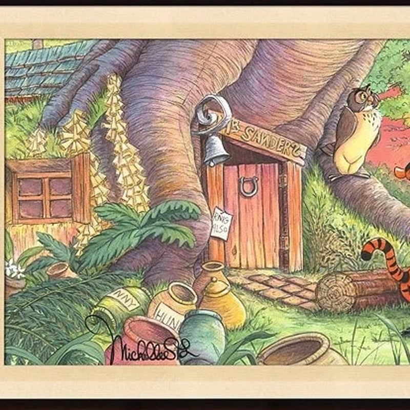 ディズニー公式ファインアート くまのプーさん 