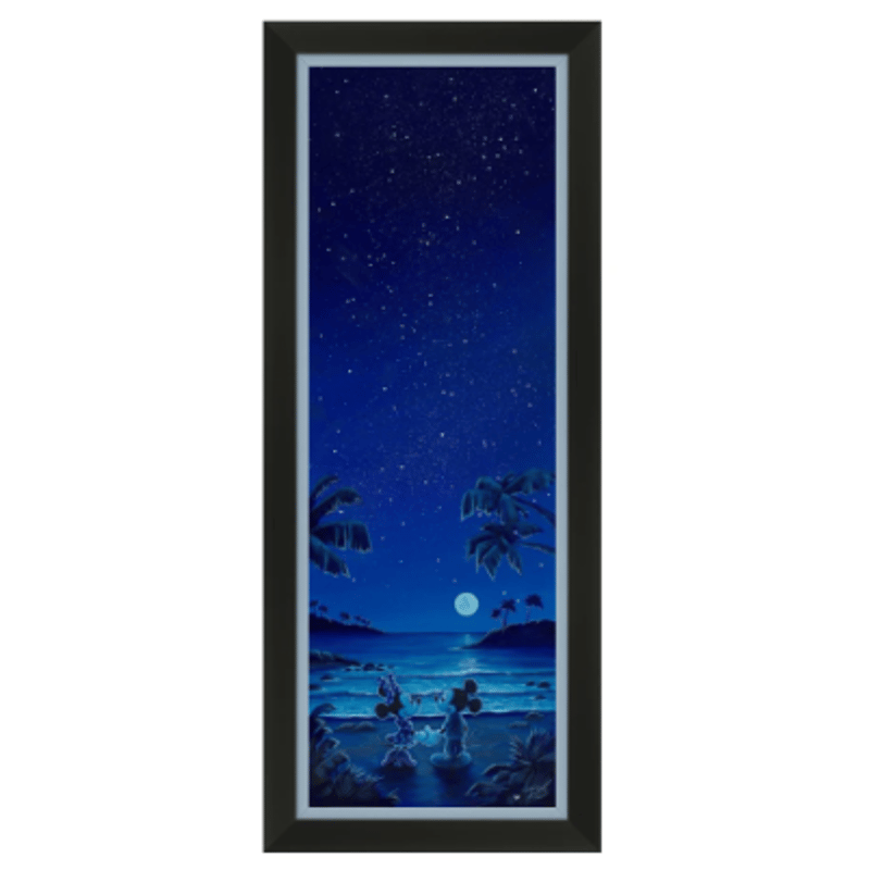 ディズニー公式ファインアート ミッキー＆ミニー 