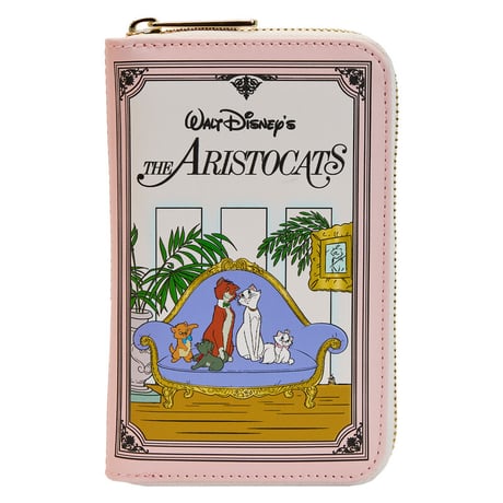 Disney × Loungefly  おしゃれキャットのお財布　"Classic Book"　【ヨーロッパからの正規品・新品をお届け】