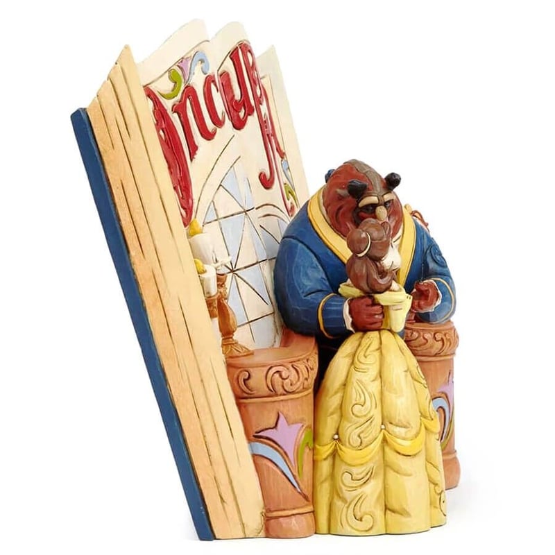 ディズニー 美女と野獣のストーリーブック型フィギュリン(彫像