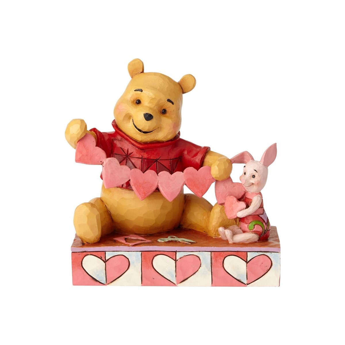 ディズニー くまのプーさん プー＆ピグレットのフィギュリン(高