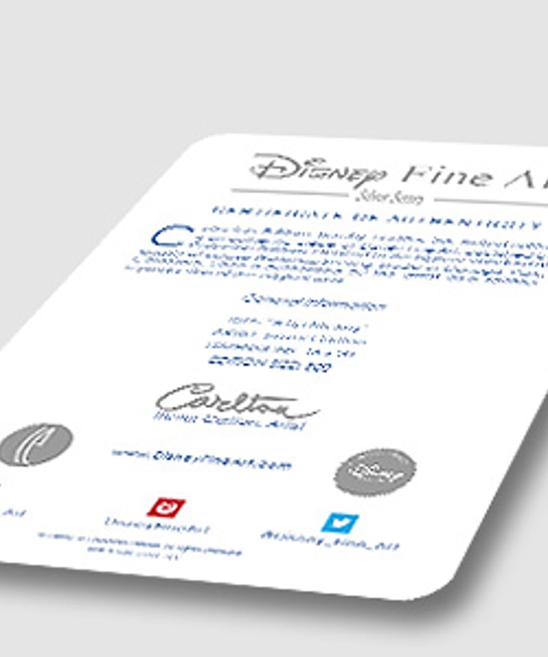 ディズニー 公式ファインアート リトル・マーメイド 