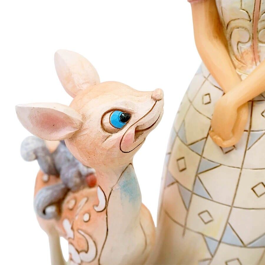 ディズニー 白雪姫 魔女 置物 フィギュリン ディズニー 白雪姫＆魔女 フィギュリン (高さ約21cm彫像