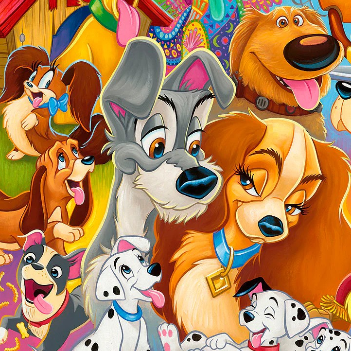 ディズニー公式ファインアート 