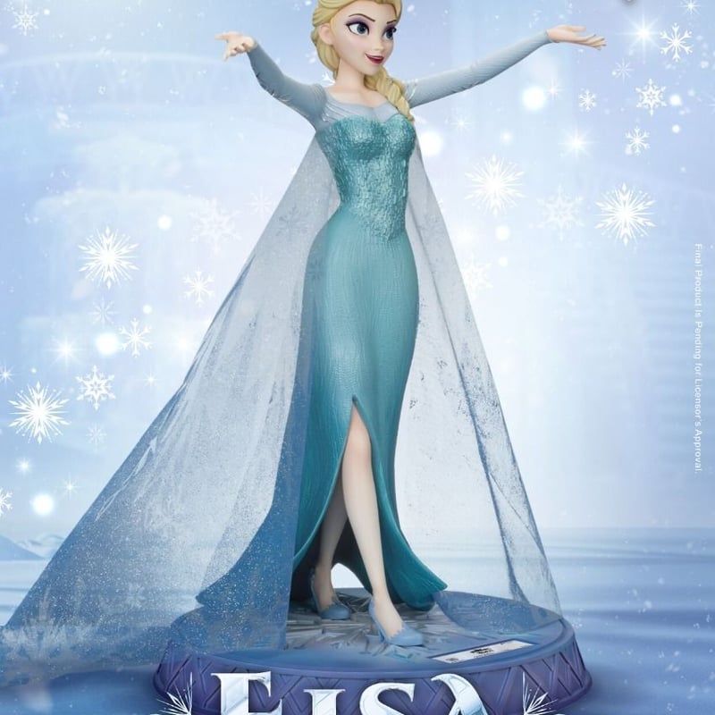 アナと雪の女王 エルサ ナイトドレス LEDライト ディズニーストア フィギュア ディズニー アナと雪の女王 エルサ 大型精巧フィギュア限定版 高さ約