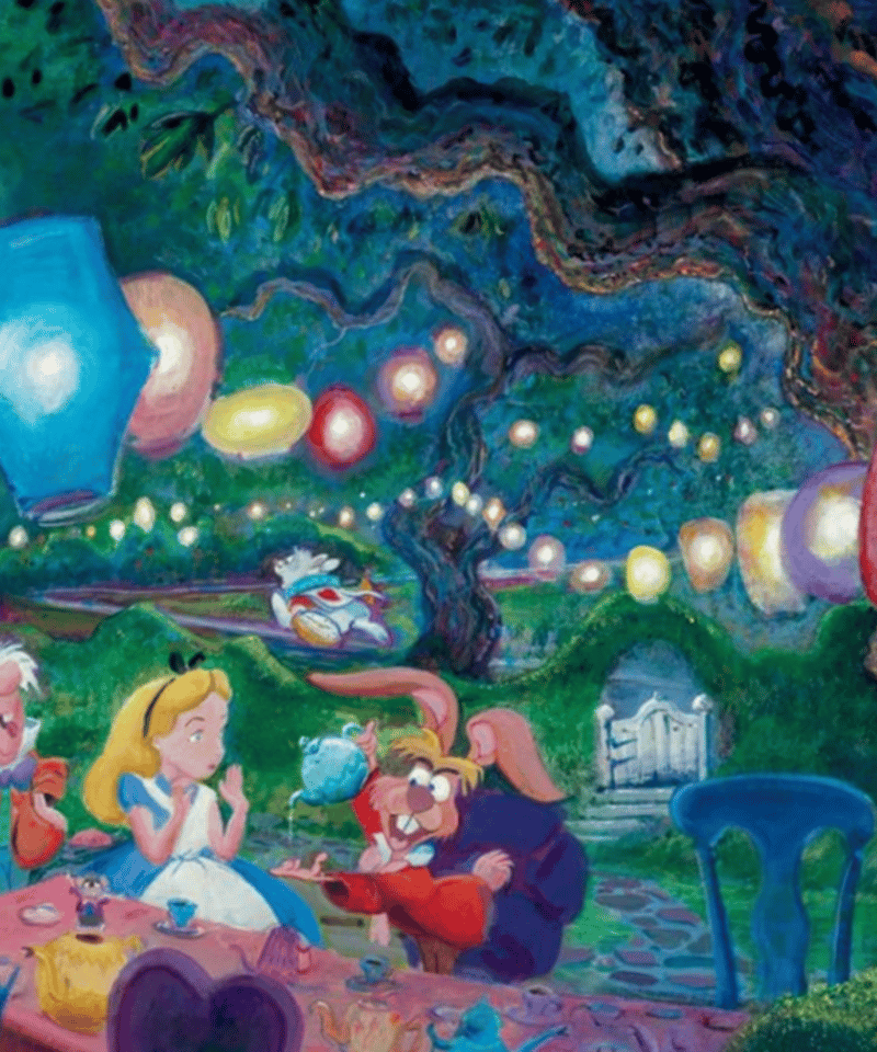 ディズニー公式ファインアート ふしぎの国のアリス 