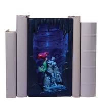 ディズニー　リトル・マーメイド　照明機能つきブックエンド 【ヨーロッパから新品・正規品をお届け】