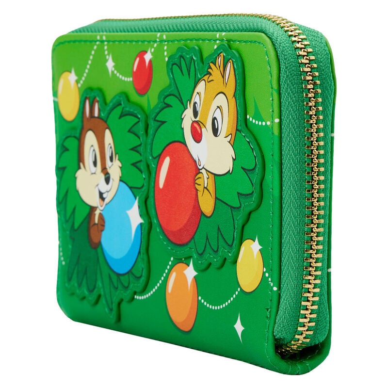 【Loungefly】チップとデール クリスマスオーナメント 財布 Loungefly】チップとデール クリスマスオーナメント 財布