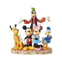 ディズニー　ミッキー＆フレンズ　フィギュリン(高さ約23cm彫像)【ヨーロッパから新品・正規品をお届け】