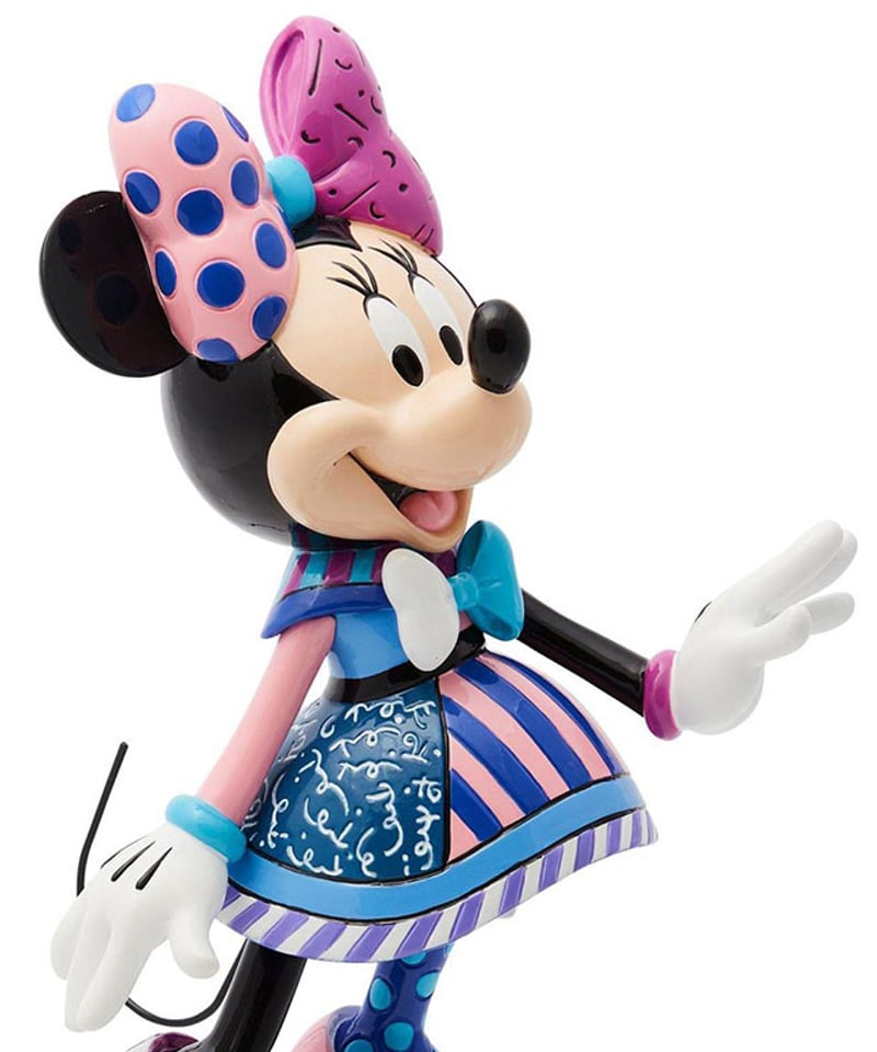 【希少完売品】Disney Britto　ロメロブリット　ミニー　ぬいぐるみ カラフルな可愛い仲間たち。ブリットディズニーぬいぐるみの話