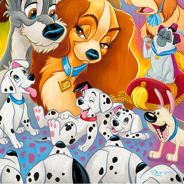 ディズニー公式ファインアート 