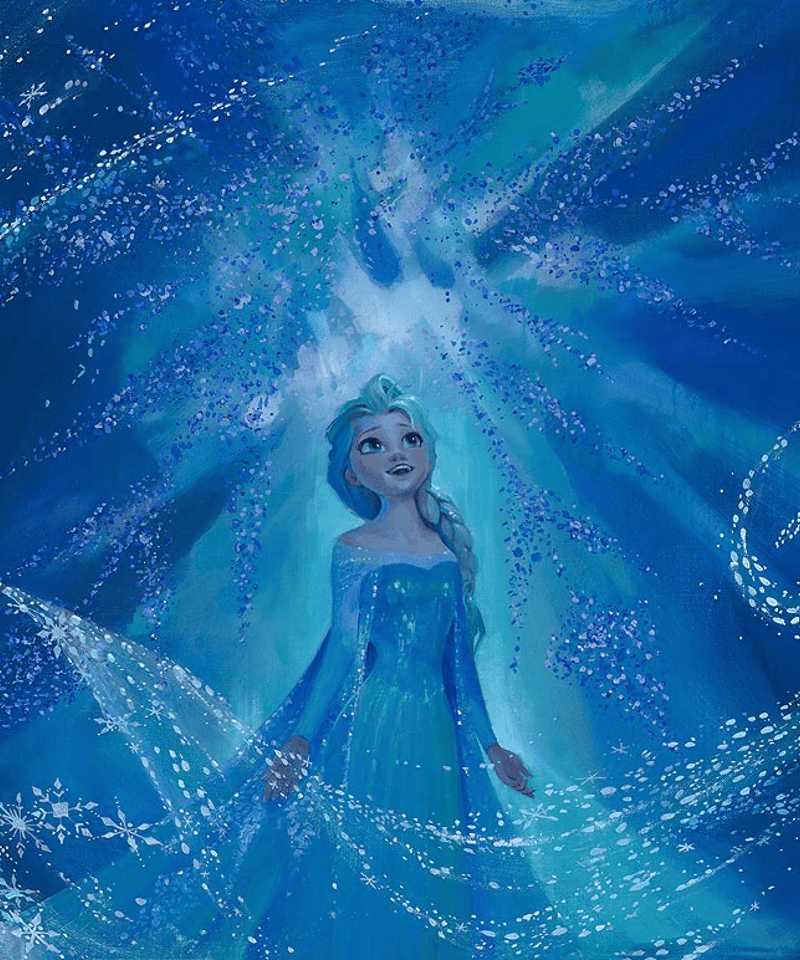 アナと雪の女王 ファインアート ディズニー公式ファインアート アナと雪の女王