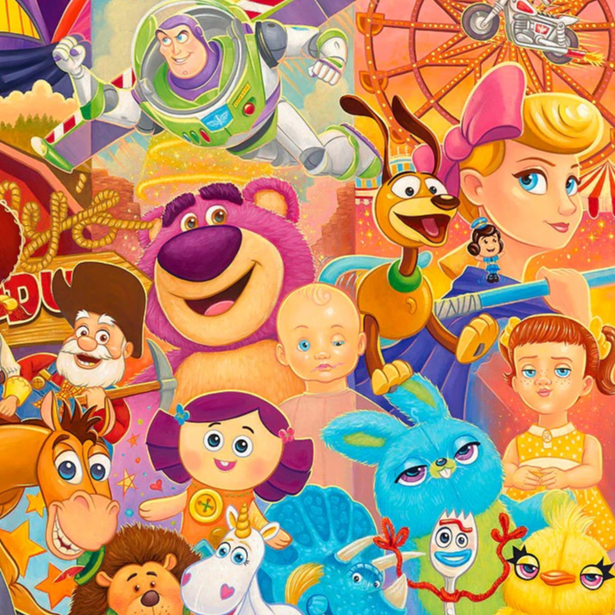 ディズニー公式ファインアート トイ・ストーリー 