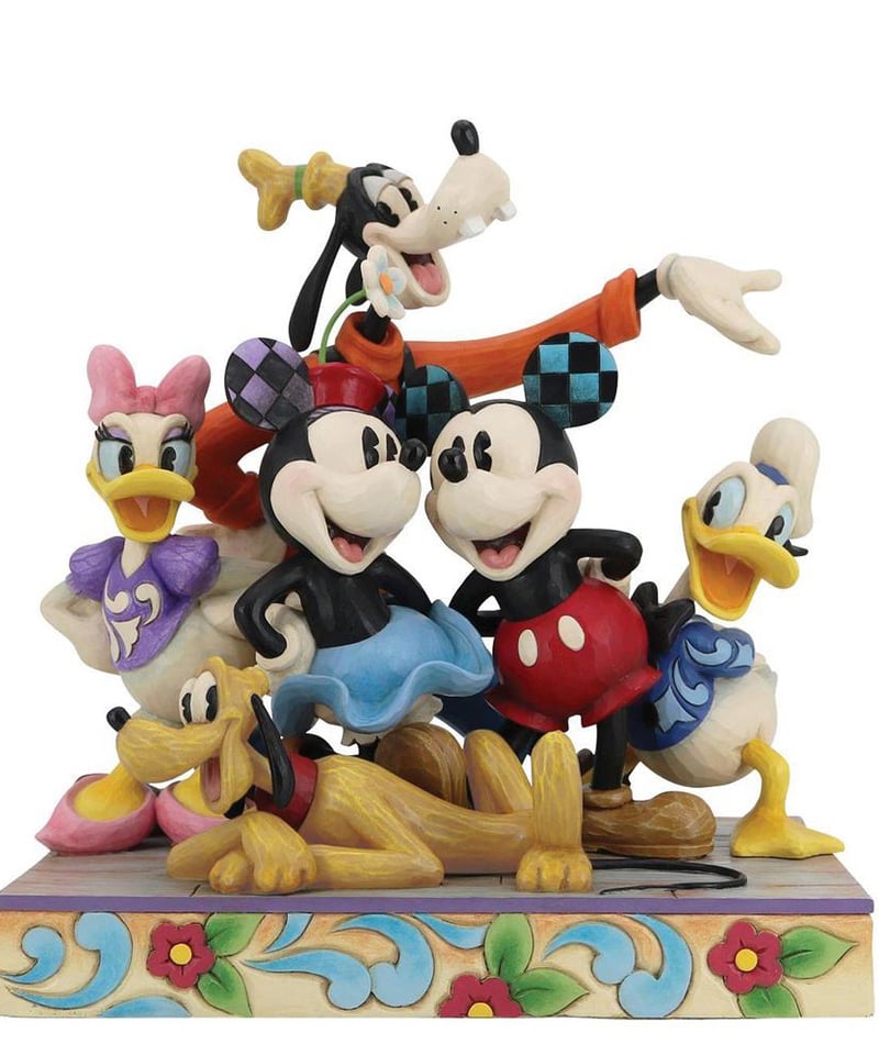 ディズニー ミッキー＆フレンズのフィギュリン(高さ約24cm