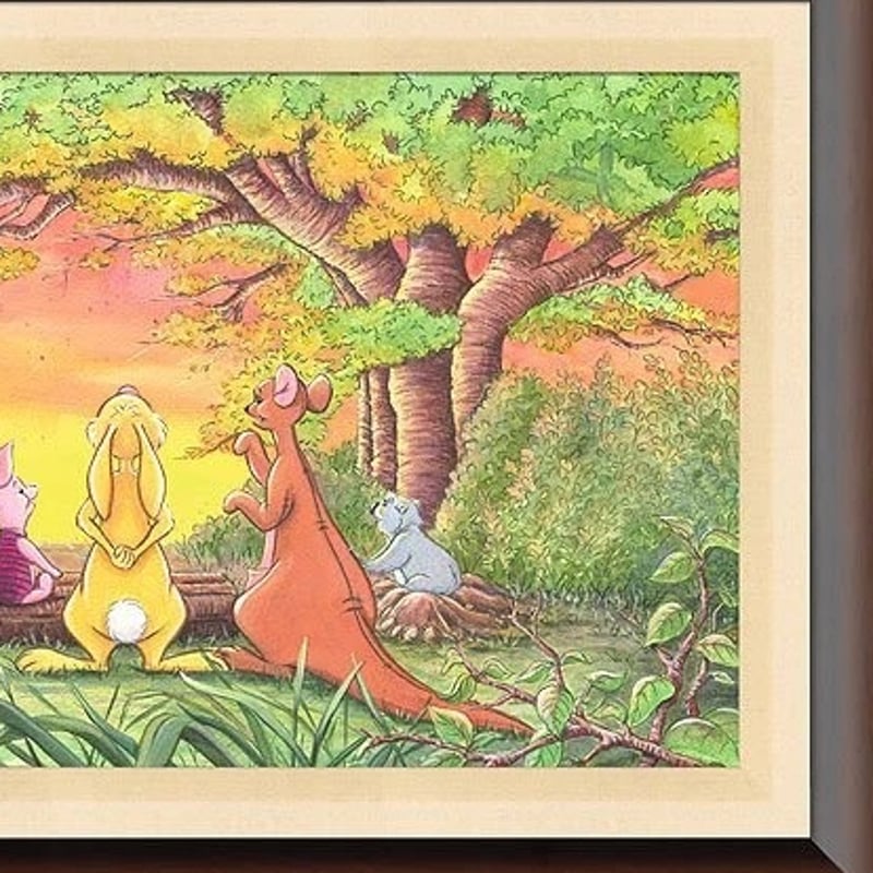 ディズニー公式ファインアート くまのプーさん 