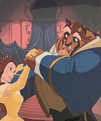 ディズニー 公式セリグラフセル アラジン＆ジャスミン 限定版