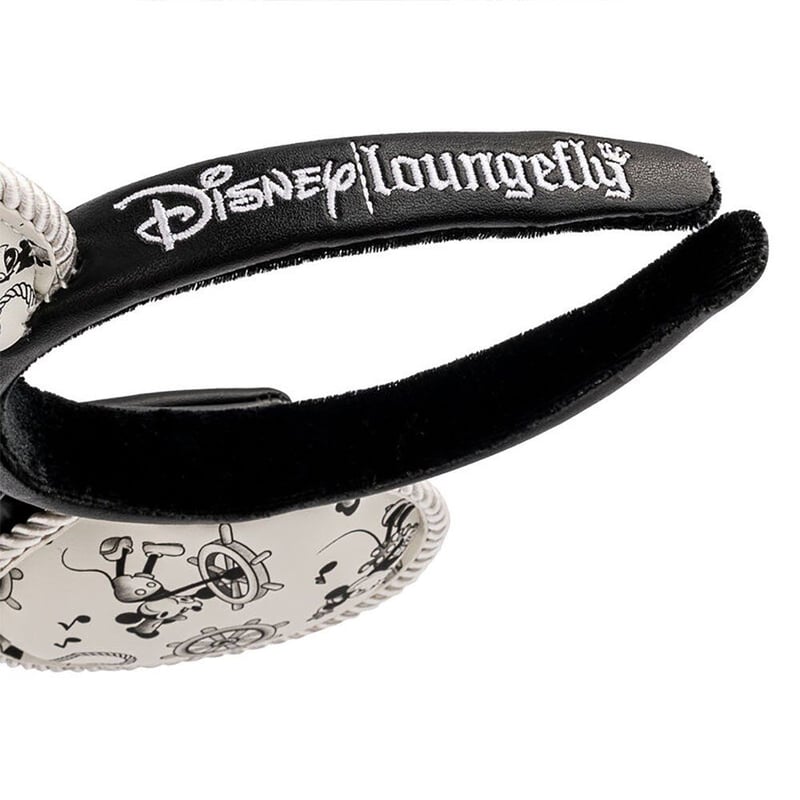 Disney × Loungefly ミニーマウス カチューシャ 「蒸気船ウィリー 