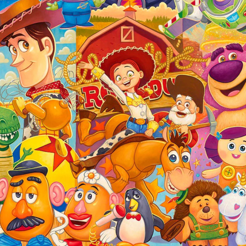 ディズニー公式ファインアート トイ・ストーリー 