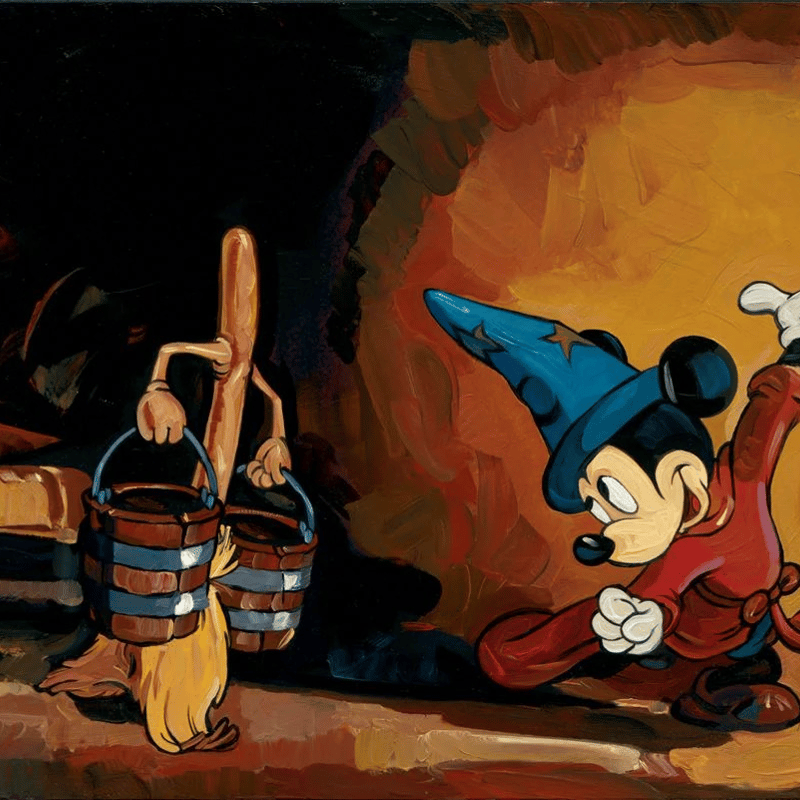 ディズニー公式ファインアート ミッキーマウス 