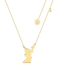 Disney Couture TinkerBell ネックレス+ピアス 14K金 Disney Couture