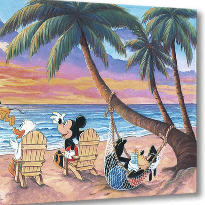 ディズニー セル画 ドナルドダック&デイジーダック ディズニー セル画