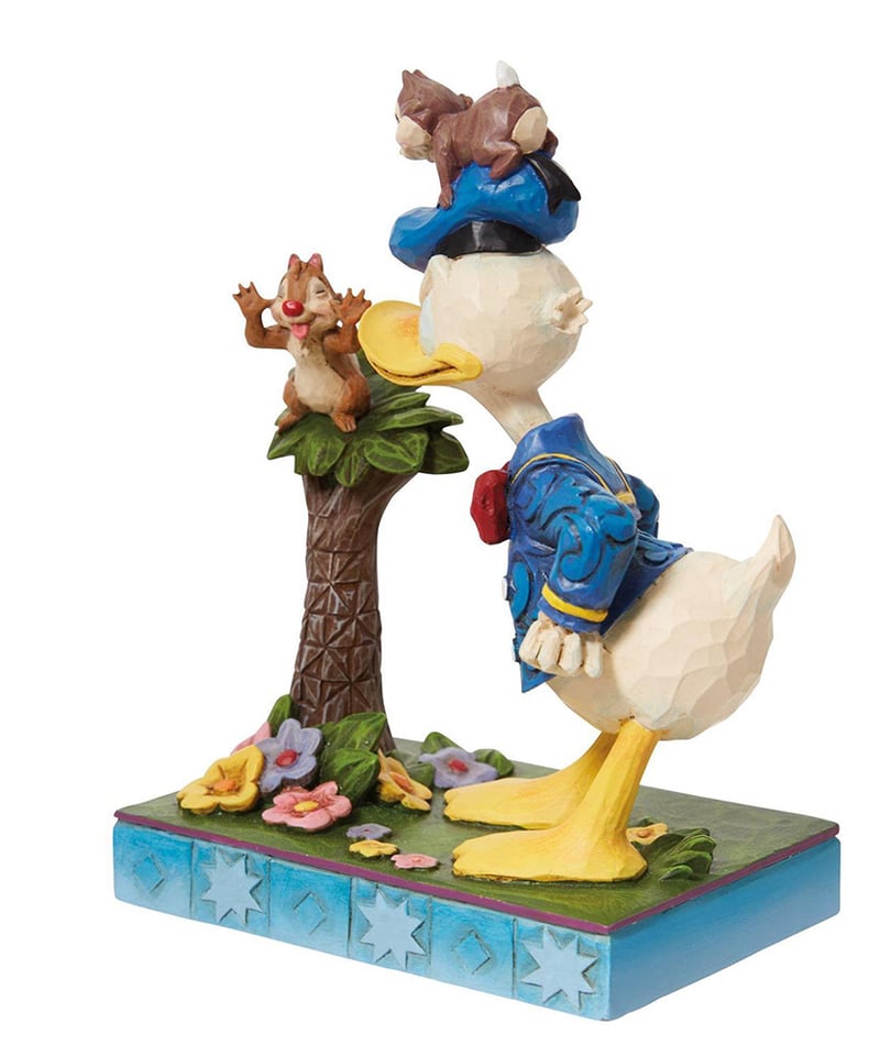 ディズニー ドナルドダックとチップ&デール フィギュリン(高さ約12cmの