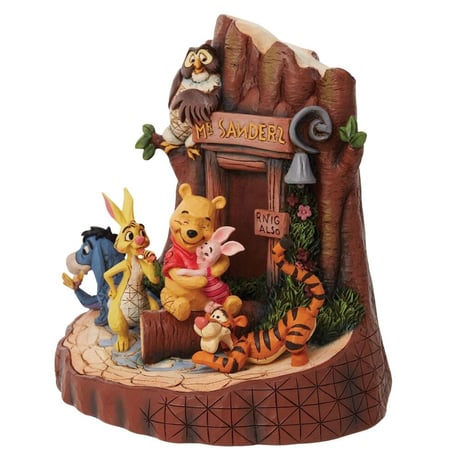 ディズニー　くまのプーさん　フィギュリン(彫像)　【ヨーロッパから正規品・新品をお届け】