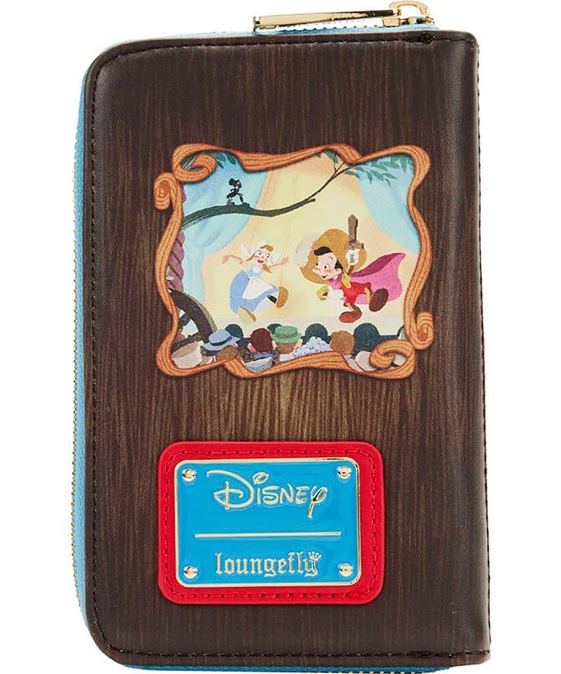 ☆Disney☆ ピノキオ ミニ財布 Disney × Loungefly ピノキオ お財布 【ヨーロッパから正規品