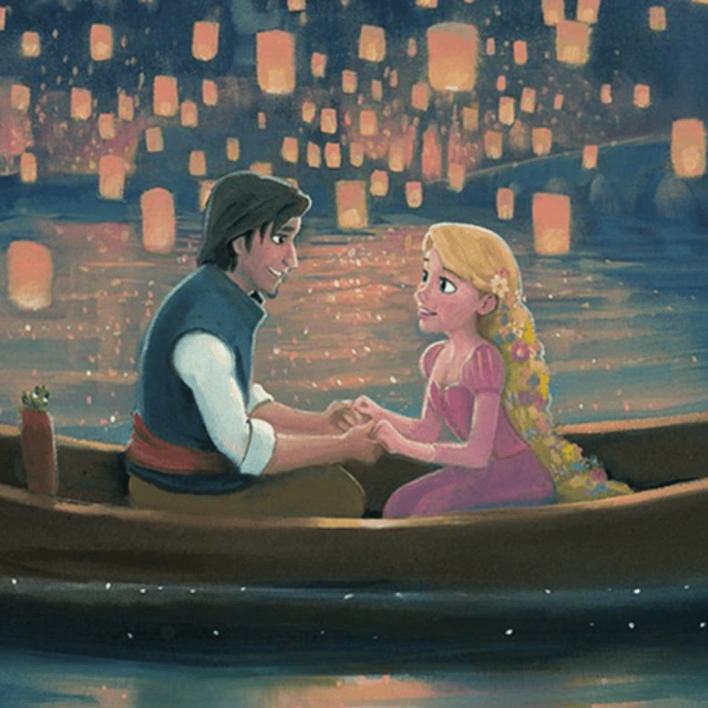 【ラプンツェル様用】MITHOTYN / In The Sign Of The ディズニー公式ファインアート 塔の上のラプンツェル 