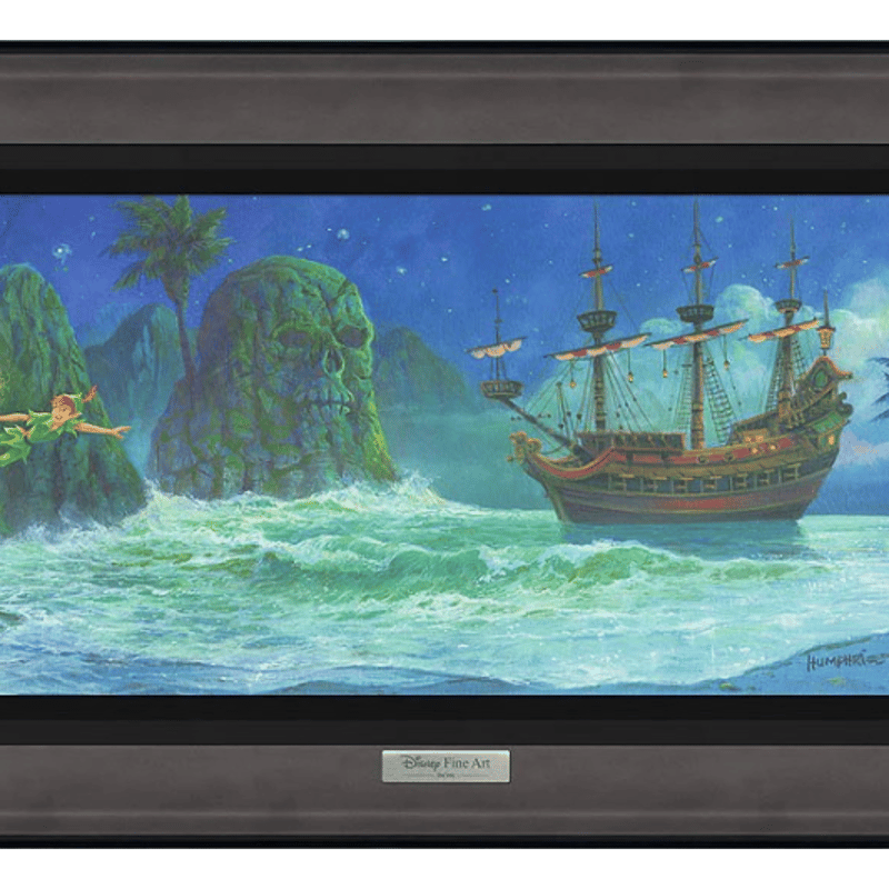 ディズニー 公式ファインアート ピーター・パン 