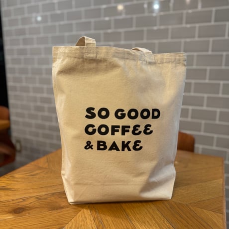 『sogoodcoffee & bake』オリジナルトートバック