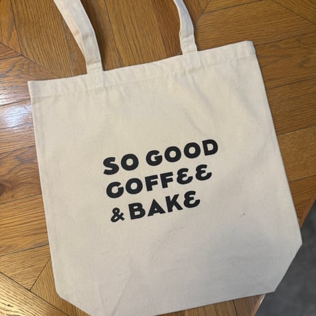 『sogoodcoffee & bake』オリジナルトートバック