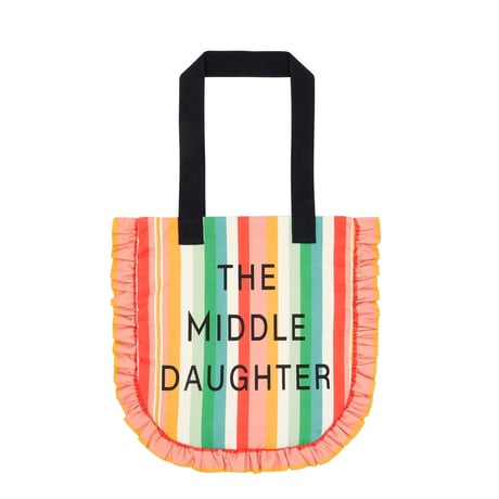 THE MIDDLE DAUGHTER -  BAG＜COLLEGIATE STRIPE＞