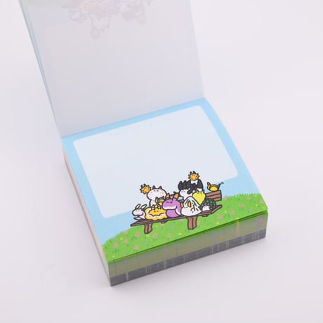 ブロックメモ【ウミウシベンチ】