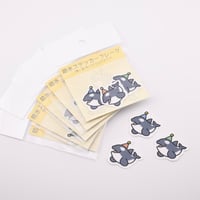 防水ステッカーフレーク【ハッピーシャチ 】